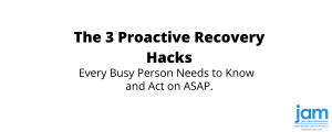 3 Proactive recovery hacks
